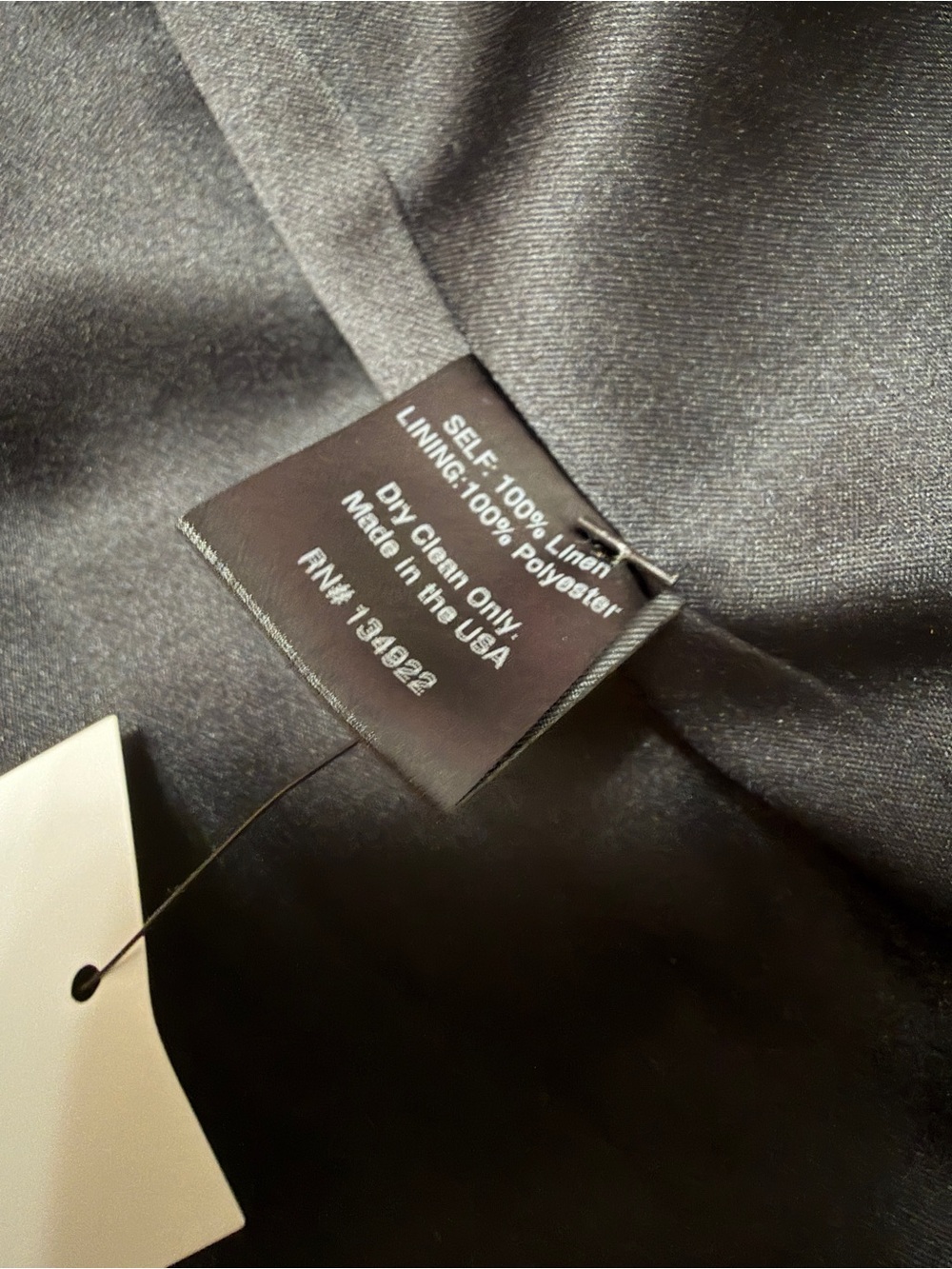Emerson Fry sz 6 Dinner Jacket Blazer Houndstooth Linen - Picture 9 of 11